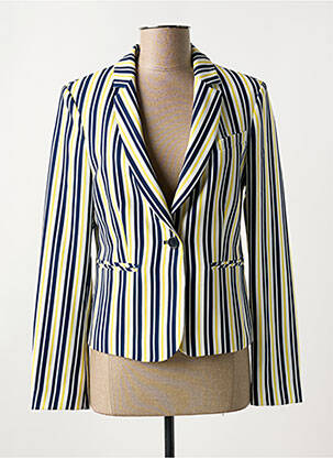 Blazer coupe cintrée bleu LIU JO femme