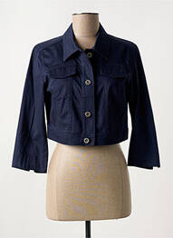 Veste casual col chemisier bleu BETTY BARCLAY femme