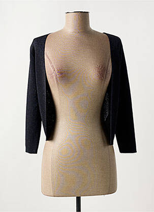 Gilet manches longues manches 3/4 bleu VERA MONT femme