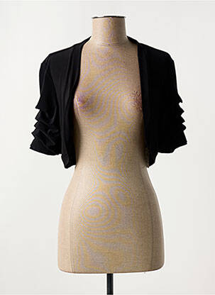 Boléro manches courtes noir JOSEPH RIBKOFF femme