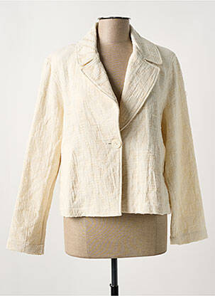Blazer coupe cintrée beige SIGNE NATURE femme