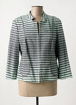 Veste casual col rond vert GERRY WEBER femme