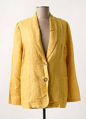 Blazer jaune LA FEE MARABOUTEE pour femme seconde vue
