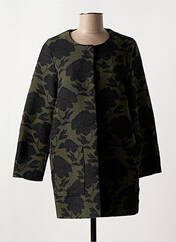 Manteau long vert LA FEE MARABOUTEE pour femme seconde vue