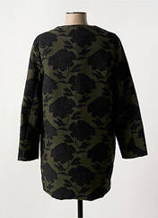 Manteau long vert LA FEE MARABOUTEE pour femme seconde vue