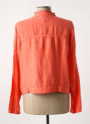 Veste casual orange SIGNE NATURE pour femme seconde vue