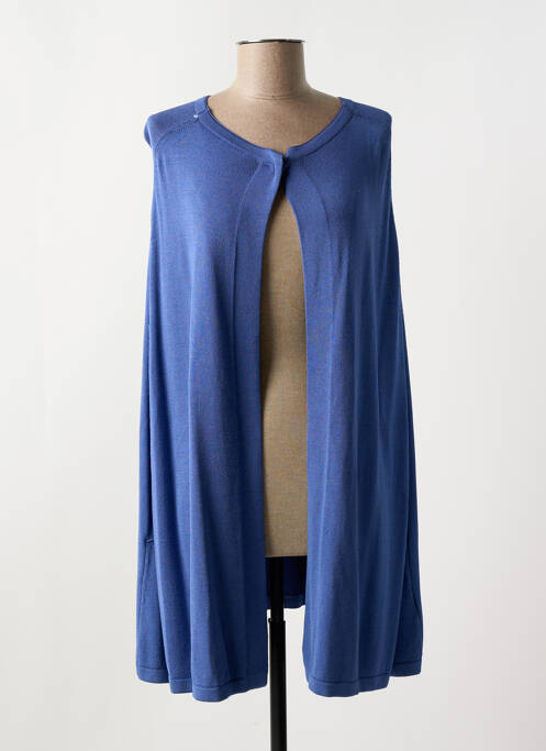 Poncho bleu COP COPINE femme