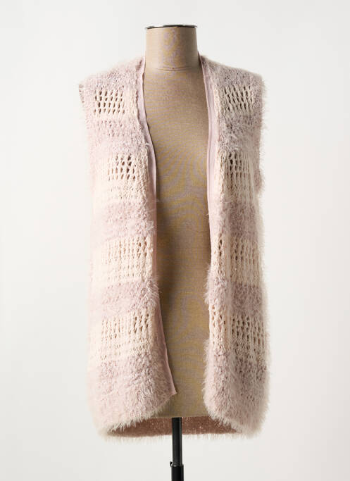 Gilet sans manche rose BETTY BARCLAY pour femme
