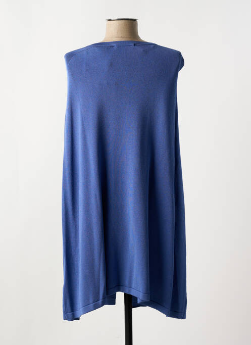 Poncho bleu COP COPINE pour femme