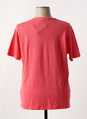 T-shirt stretch manches courtes rouge I.ODENA femme