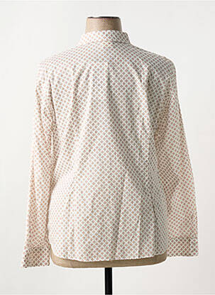 Chemisier coupe droite manches longues beige TAIFUN femme