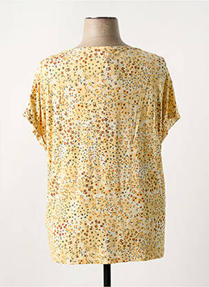 T-shirt coupe droite manches courtes jaune S.OLIVER femme