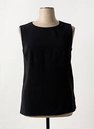 Top stretch sans manche noir HUCKE WOMAN femme