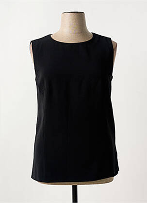 Top stretch sans manche noir HUCKE WOMAN femme