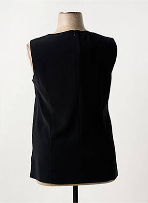 Top stretch sans manche noir HUCKE WOMAN femme
