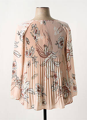 Blouse légère et transparente manches longues rose BETTY BARCLAY femme