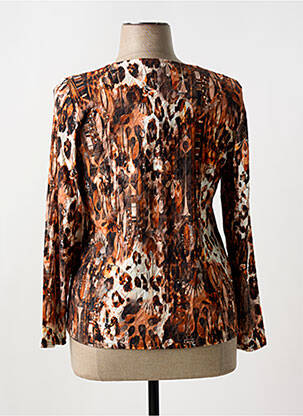 T-shirt manches longues manches longues orange GEVANA femme