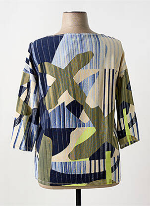 Pull coupe droite manches 3/4 vert BETTY BARCLAY femme