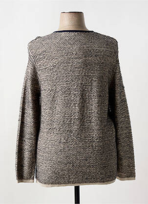 Gilet manches longues col rond gris GERRY WEBER femme