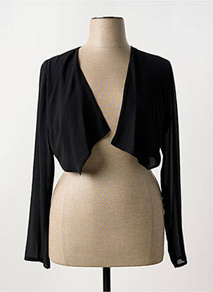 Boléro légère et transparente noir EDAS femme