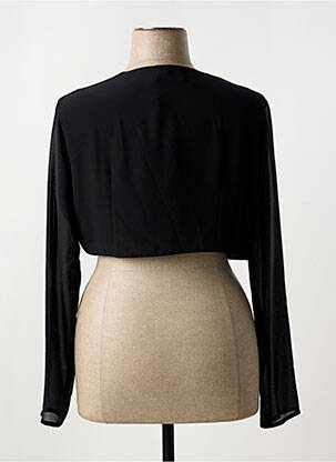 Boléro légère et transparente noir EDAS femme