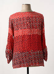 Blouse rouge GEVANA pour femme seconde vue