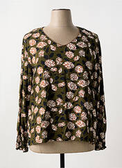 Blouse vert SIGNE NATURE pour femme seconde vue