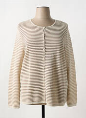 Gilet manches longues beige GERRY WEBER pour femme seconde vue