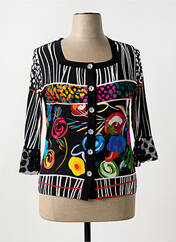 Gilet manches longues noir OLIVIER PHILIPS pour femme seconde vue