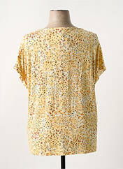 T-shirt jaune S.OLIVER pour femme seconde vue