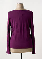 T-shirt violet PRUNELLE pour femme seconde vue