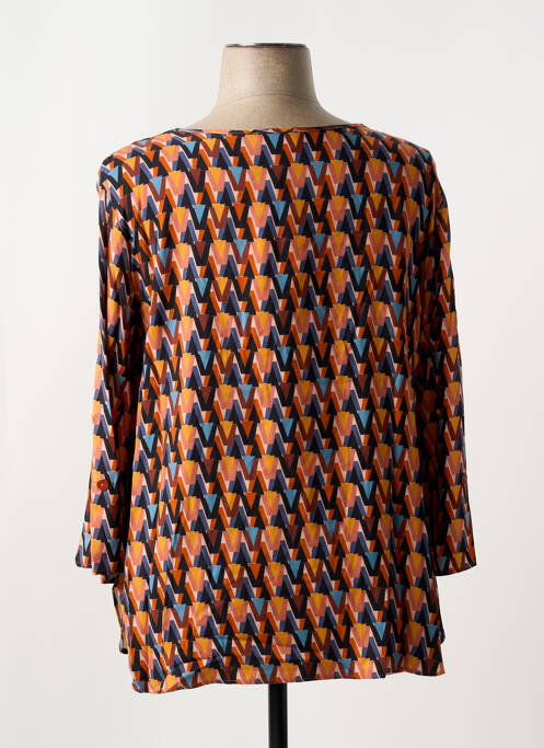 Blouse orange GEVANA pour femme