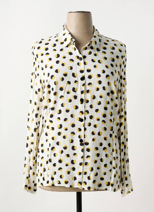 Chemisier jaune GEVANA pour femme