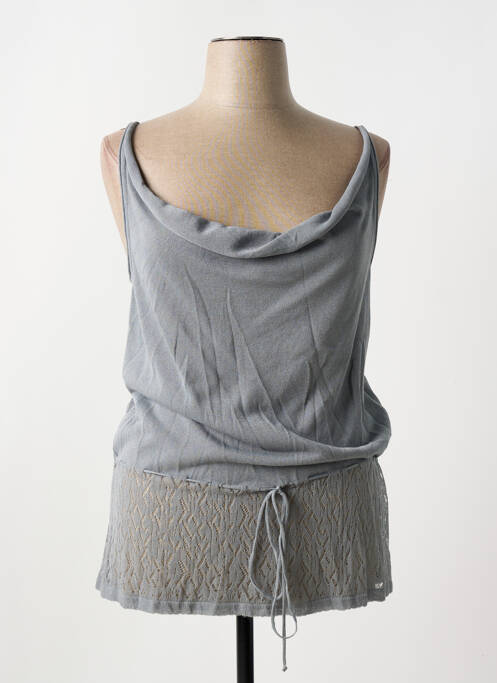 Top gris LECOMTE pour femme