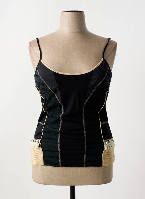 Top noir COCO MENTHE pour femme