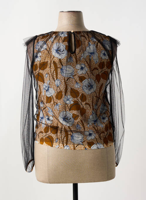 Top noir COP COPINE pour femme