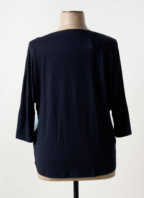 T-shirt bleu SAMOON pour femme