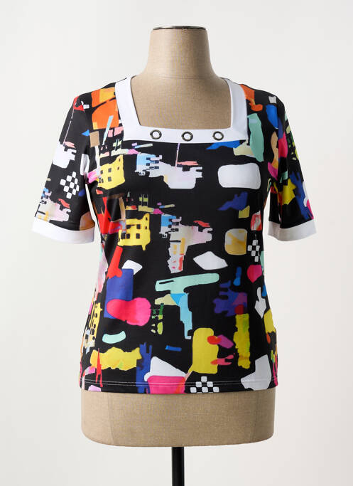 T-shirt noir OLIVIER PHILIPS pour femme