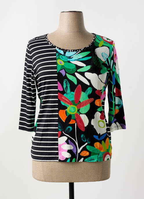 T-shirt noir OLIVIER PHILIPS pour femme