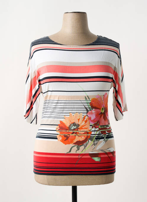 T-shirt orange DANEVA pour femme