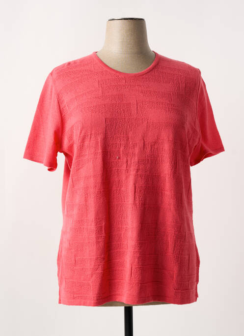 T-shirt rouge I.ODENA pour femme