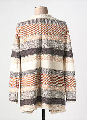 Gilet manches longues maille tricot beige TAIFUN femme