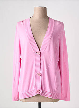 Gilet manches longues stretch rose ESCORPION femme