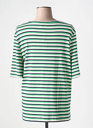 T-shirt stretch manches courtes vert S.OLIVER femme