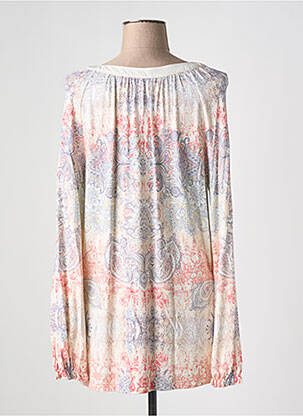 Blouse tissage popeline manches longues blanc THOMAS RABE femme
