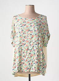 T-shirt imprimé fantaisie manches courtes vert S.OLIVER femme