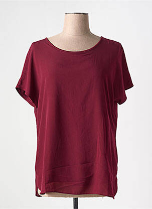 T-shirt coupe droite manches courtes violet GERRY WEBER femme