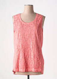 Débardeur coupe droite sans manche rose GERRY WEBER femme