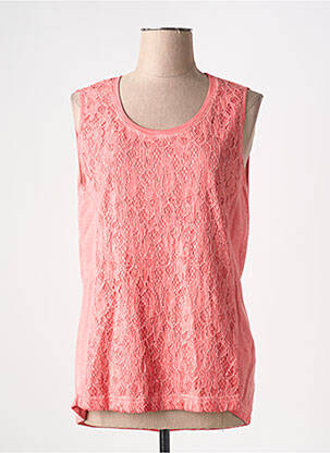 Débardeur coupe droite sans manche rose GERRY WEBER femme