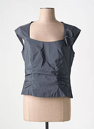 Top manches courtes manches courtes gris VERA MONT femme